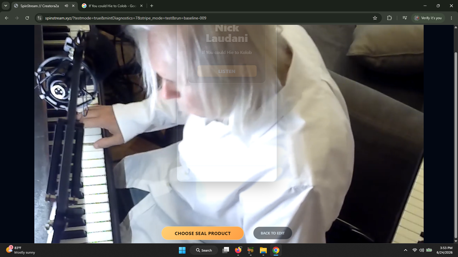 If You could Hie to Kolob cover faceplate